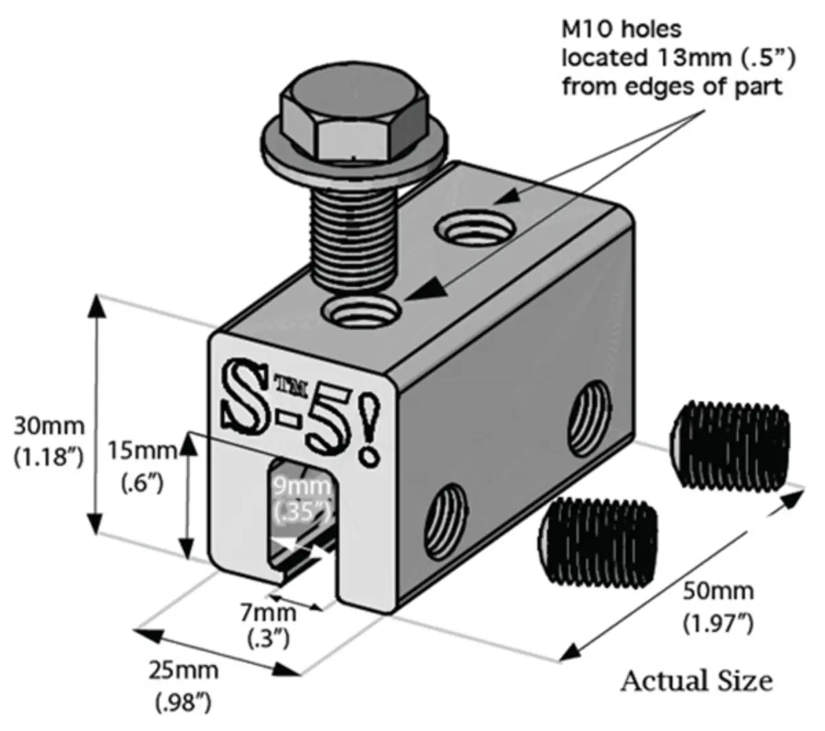 S-5! S-5-E Metal Roof Mounting Clamp.
