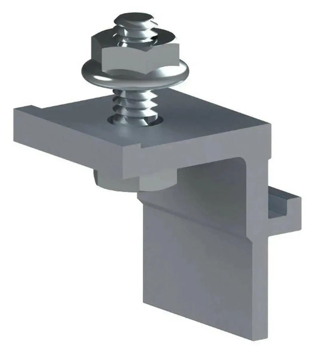 Column Solarmount Unirac SolarMount 302000C SolarMount Bottom Clamp - Green Efficient ...