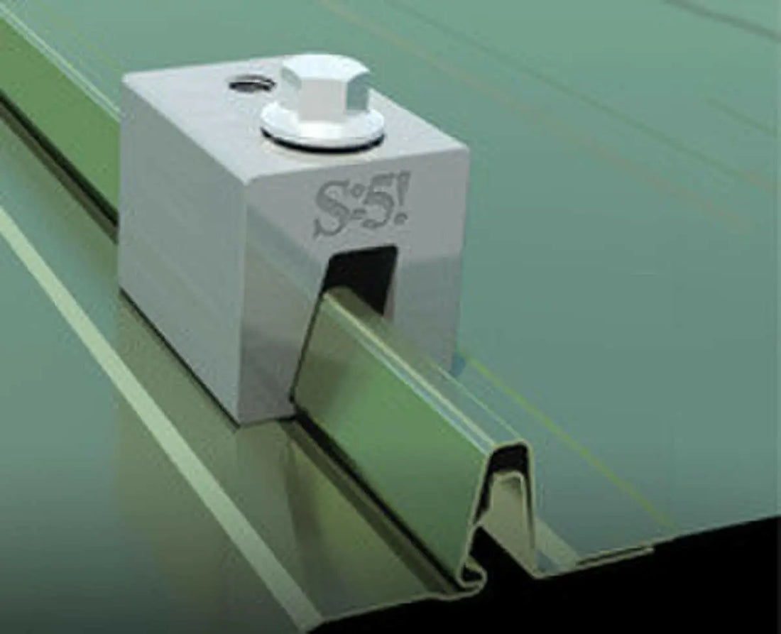 S-5! E Mini Metal Roof Mounting Clamp.
