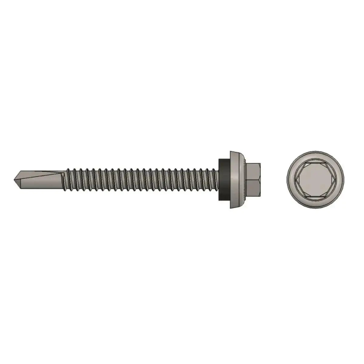 S-5! 1-1/2 in Metal to Wood Milled Point Screw.