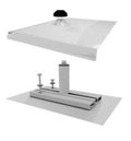 Quick Mount PV QMTR-BM-A-12 Tile Base Mount w/o Flashing.
