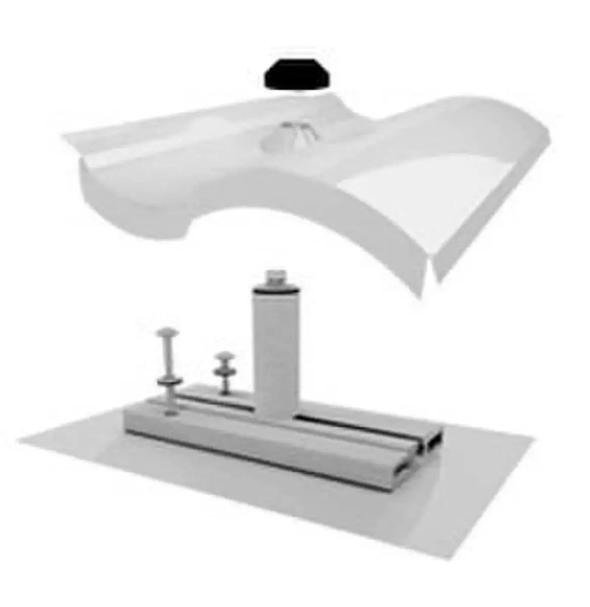 Quick Mount PV QMTR-S325-A-12 S-Tile Flashing.