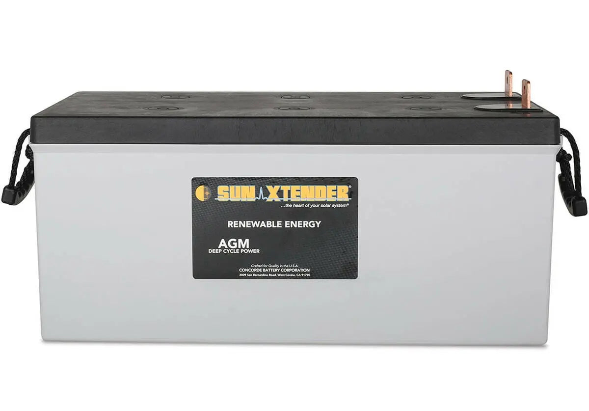 Concorde Sun Xtender® PVX AGM Deep Cycle Solar Battery Concorde Sun