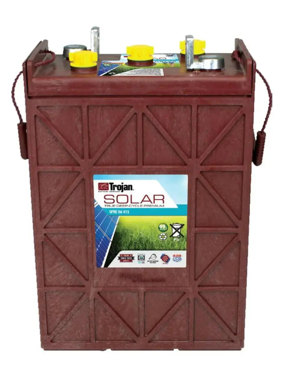 Trojan Battery 6 V 415 Ah Flooded Lead Acid Battery - Green Efficient ...