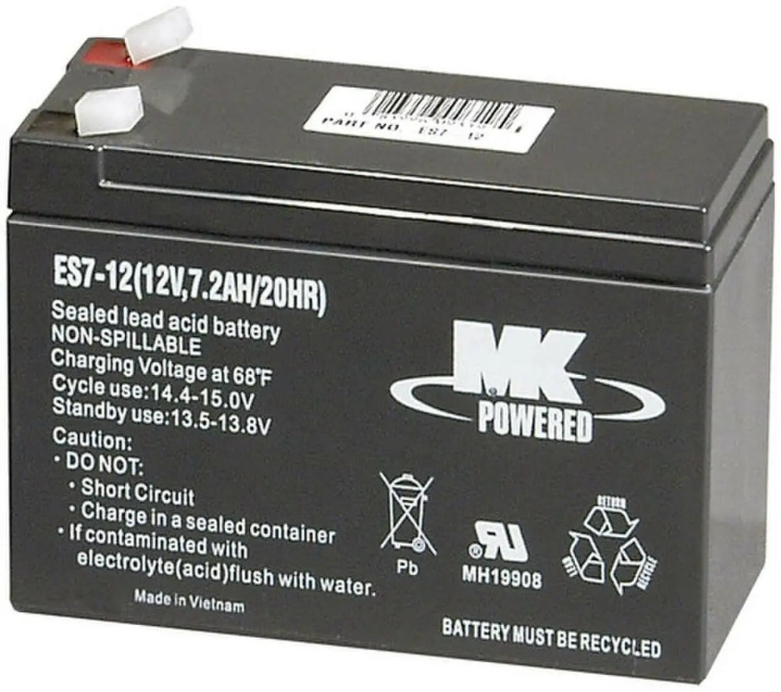 MK Powered® ES7 AGM Solar Battery.