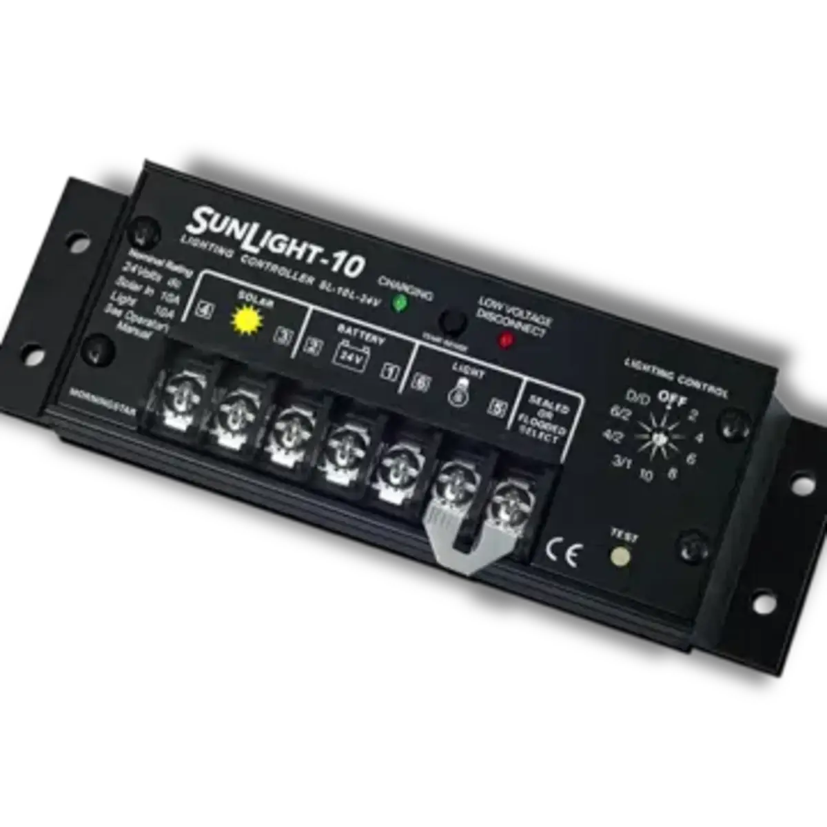 Morningstar SunLight SL-10L-12V PWM Charge Controller.