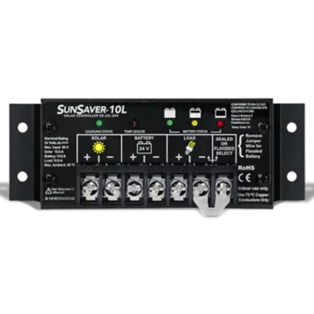 Morningstar SunSaver SS-10-12V PWM Charge Controller.