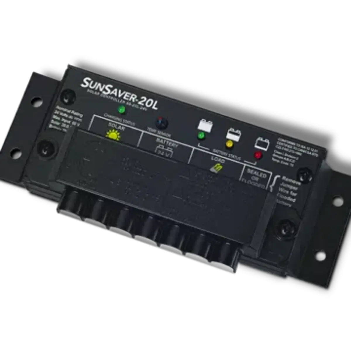 Morningstar SunSaver SS-10L-12V PWM Charge Controller.