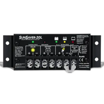 Morningstar SunSaver SS-10L-12V PWM Charge Controller.