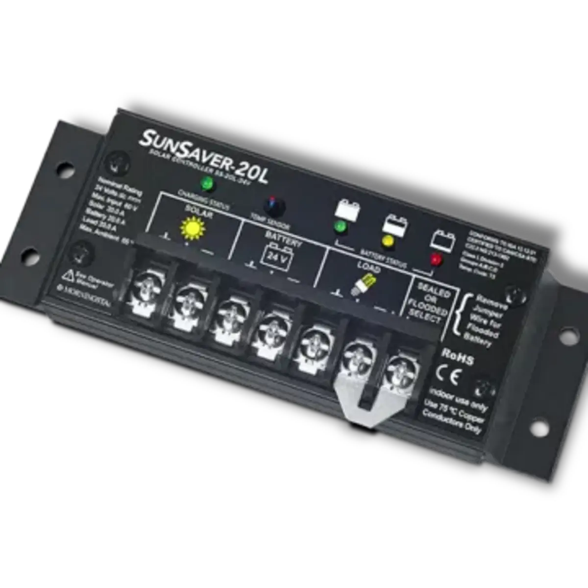Morningstar SunSaver SS-20L-24V PWM Charge Controller.