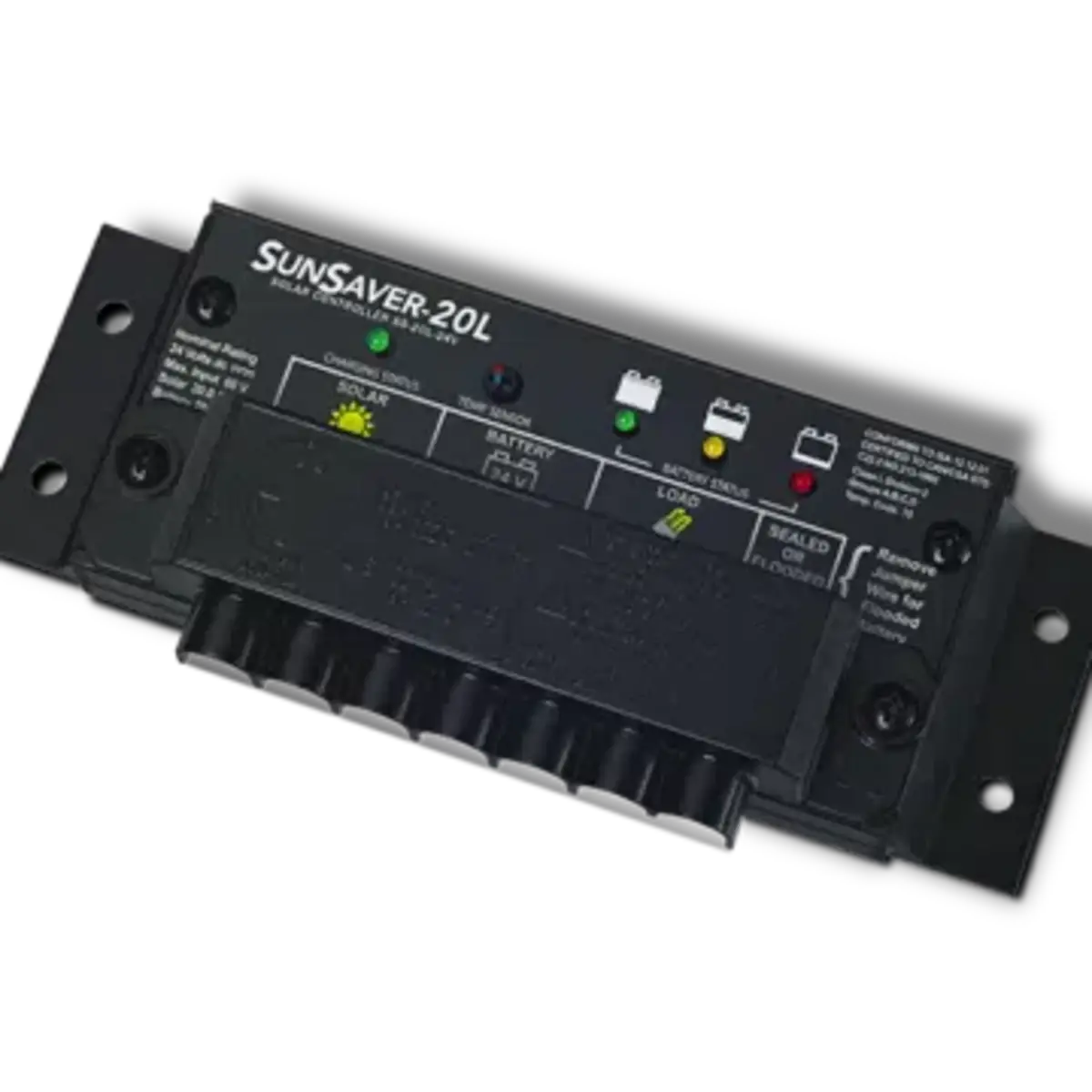 Morningstar SunSaver SS-6L-12V PWM Charge Controller.