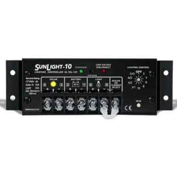 Morningstar SunLight SL-20L-24V PWM Charge Controller.