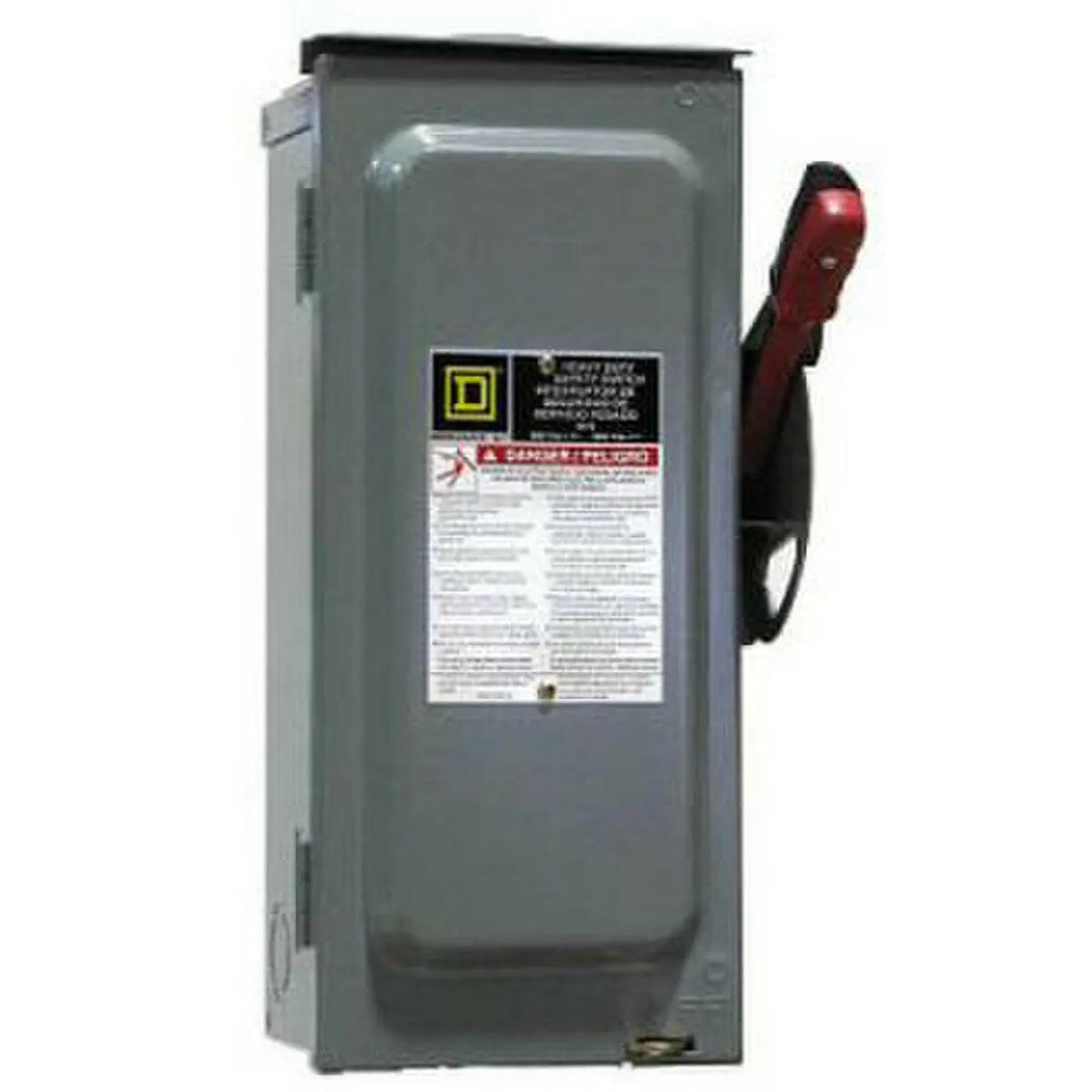 Square D/Schneider Electric HU 30 A Non-Fusible Disconnect Safety Switch.