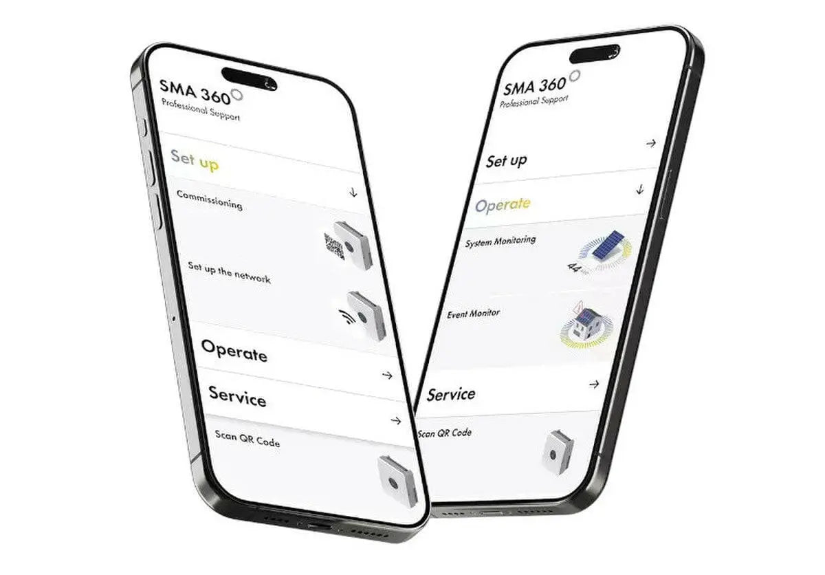 SMA Sunny Boy Smart Energy 4.8kW, Grid-Tie Hybrid Inverter, SBSE-4.8-US-50 – 240 VAC.