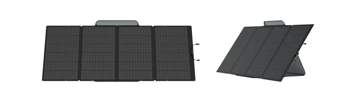 EcoFlow 400W Portable Solar Panel.