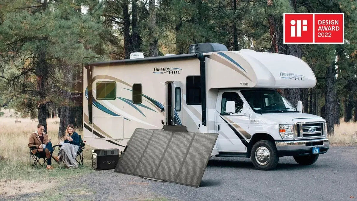 EcoFlow 400W Portable Solar Panel.