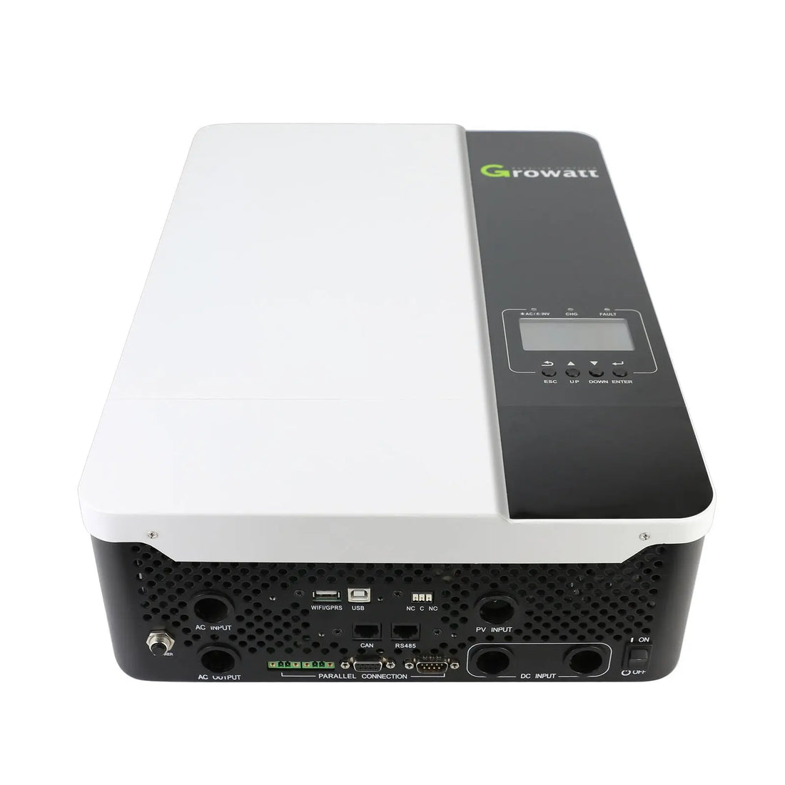 Growatt SPF 5000ES — 5 kW Single-Phase 48 V Off-Grid Solar Storage Inverter Solar Cellz USA