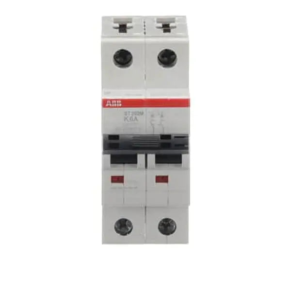 ST202M-K6 - 2P 6A Rail Mount Breaker Industrial Connections &