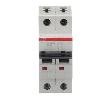 ST202M-K6 - 2P 6A Rail Mount Breaker Industrial Connections &