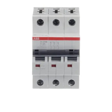 ST203M-K3 - 3A 3 PH Rail Mount Breaker Industrial Connections &