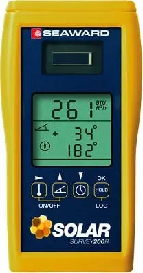 Seaward Solar Survey 200R (396A916) – Multifunction Irradiance Meter with Data Logging Solar Cellz USA