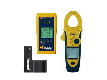 Seaward 396A961K – Residential Solar PV Test Kit with Irradiance Meter and Solar Power Clamp Solar Cellz USA