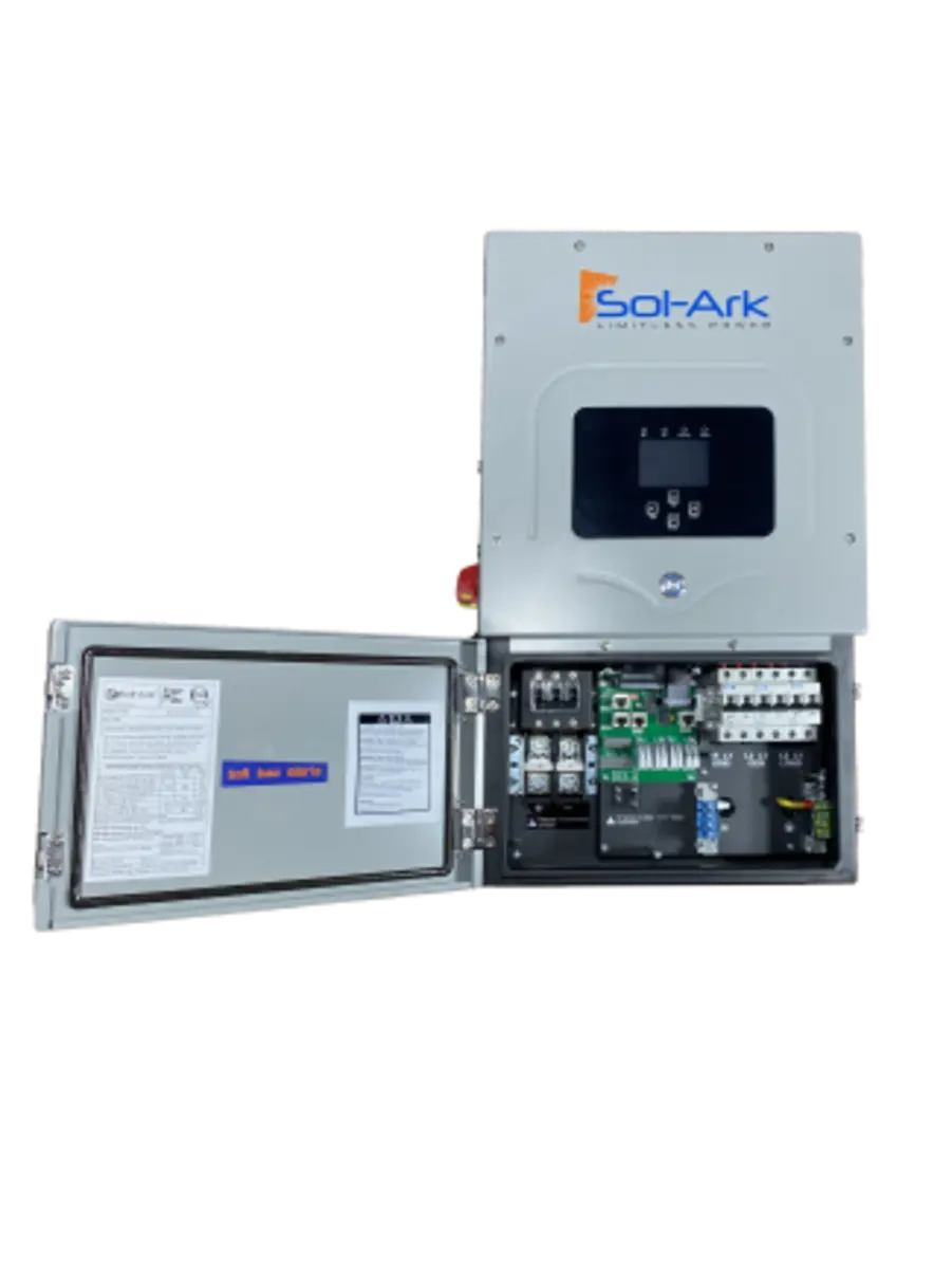 Sol-Ark 12K + Fortress Power eFlex Battery + Fortress Durarack Enclosure Bundle Sol-Ark