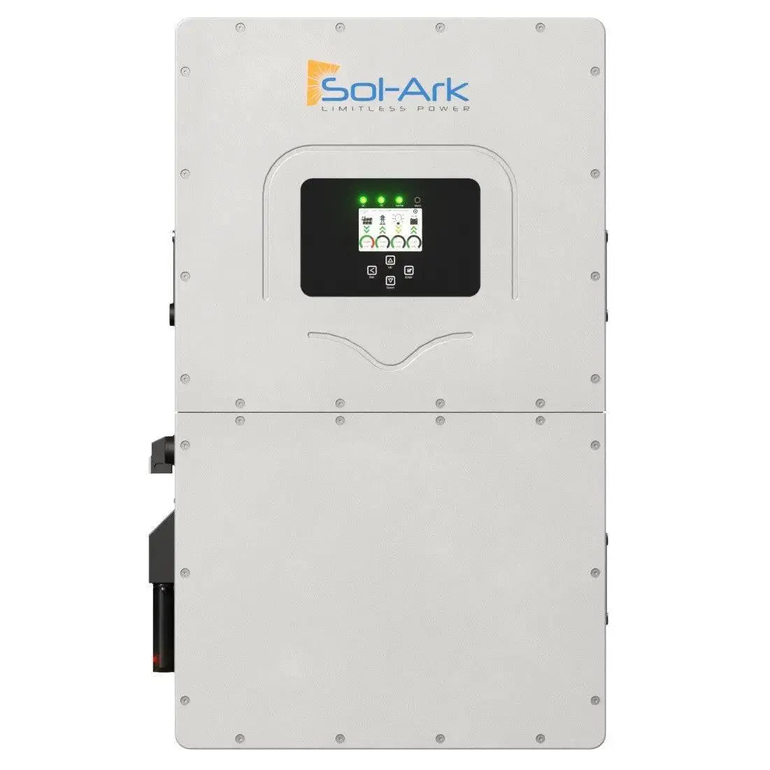 Sol-Ark 30K-3P-208V Hybrid Solar Inverter.