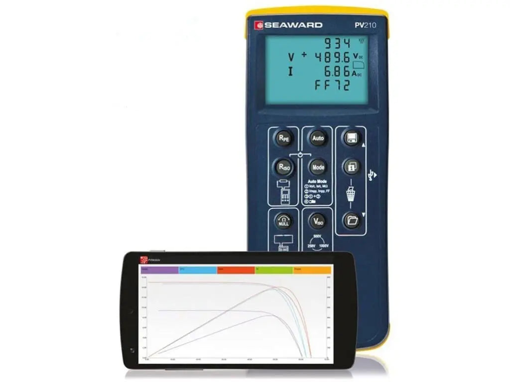 Seaward PV210 Complete Test Kit Solar PV tester Solar Cellz USA