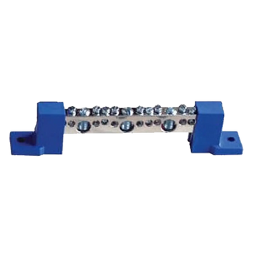 Outback Bus Bar with Blue Insulators & Mounting Screws (SKU Part Number TBB-Blue).