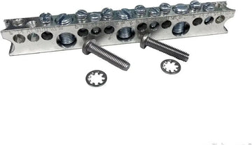 Outback Neutral terminal bus bar with mounting screws (SKU Part Number TBB-Ground).