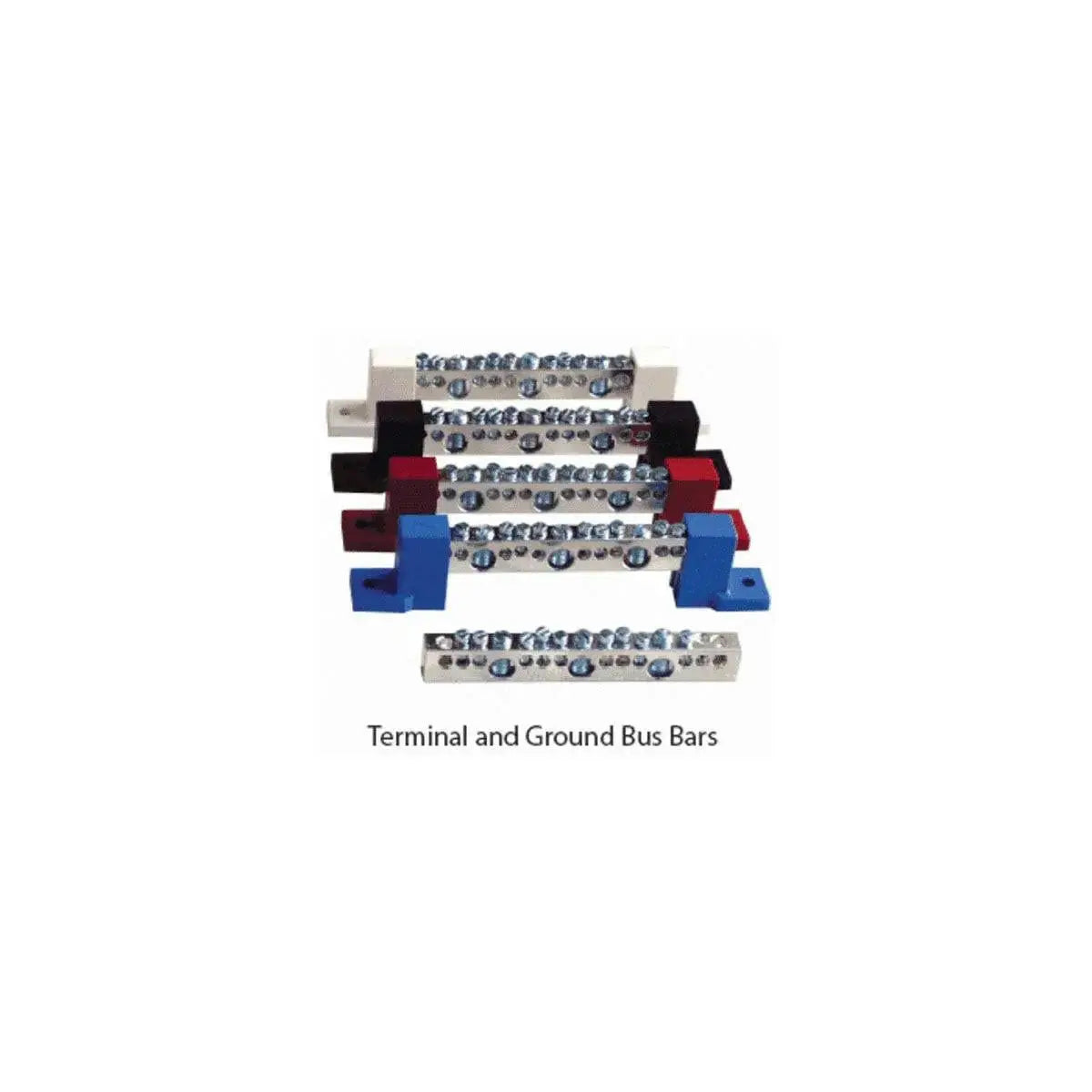 Outback Neutral terminal bus bar with mounting screws (SKU Part Number TBB-Ground).