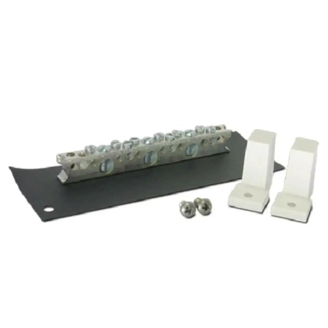 Outback Bus Bar with White Insulators & Mounting Screws (SKU Part Number TBB-White).