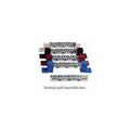 Outback Bus Bar with White Insulators & Mounting Screws (SKU Part Number TBB-White).
