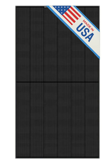 REC Solar Holdings AS Alpha® Pure Black Series 390 W Half-Cut Bifacial REC Heterojunction With Lead-Free Technology Solar Panel REC