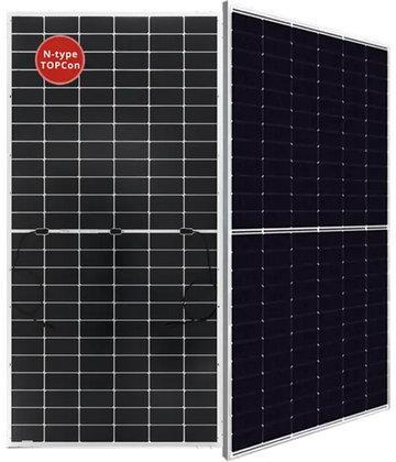 Canadian Solar 610W TOPBiHiKu6 N-Type Bifacial All Black Solar Panel CS6.2-66TB-610HR