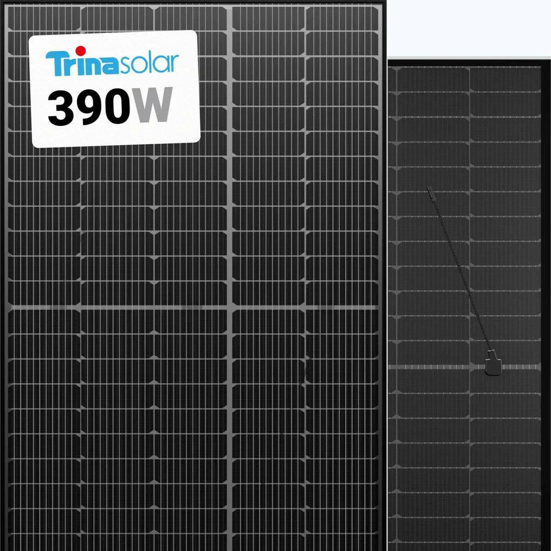 Trina TSM Series 390 W Monocrystalline Solar Panel.