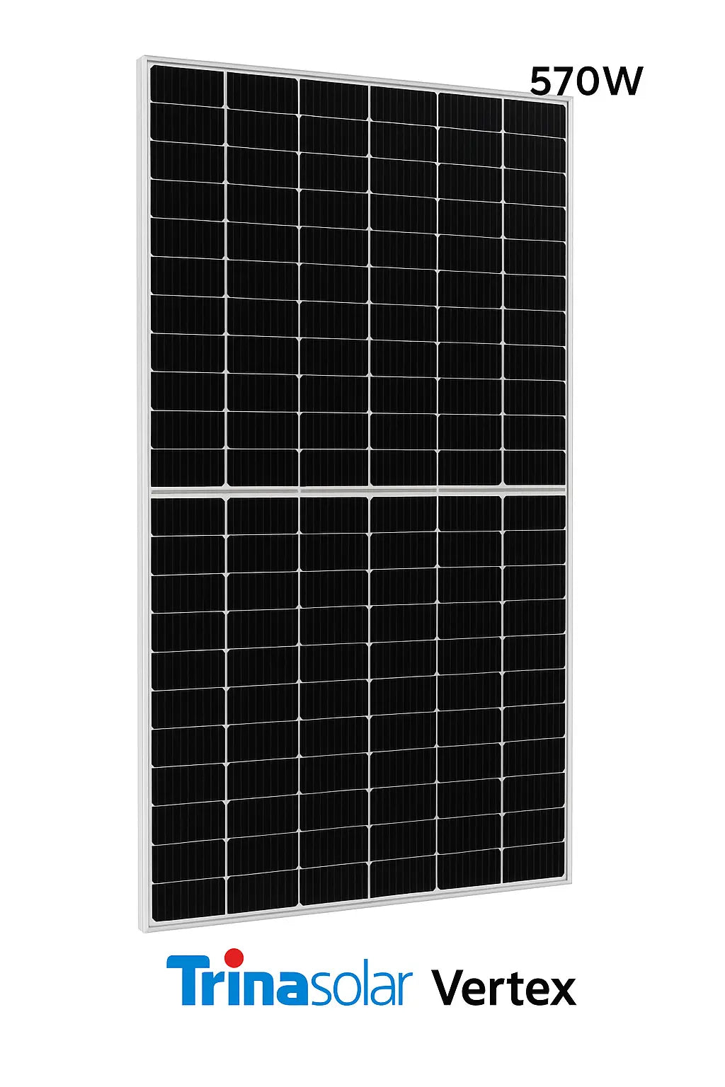 Trina Vertex 570W Bifacial Solar Panel – TSM‑DEG19RC.20 TrinaSolar