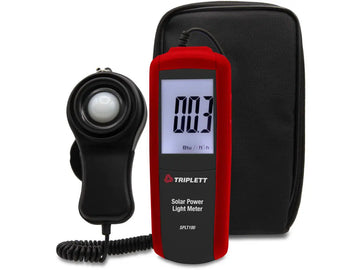 Triplett SPLT100 Solar Power Light Meter Solar Cellz USA