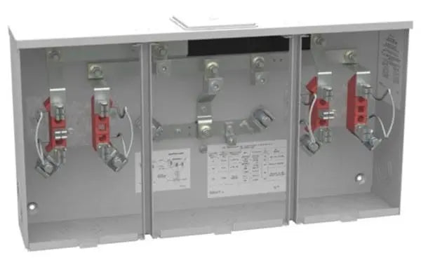 U1252-X-5T-K1 - 5 Term RNGLS LRG CLS PLT 2 Pos SGL Conn 4-600kcmil Milbank