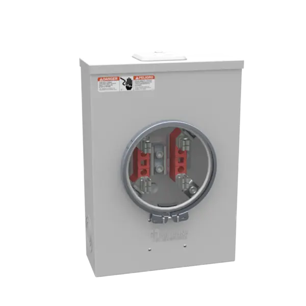 U4518-XL-W - 4 Term RNGTP SML CLS PLT 200 Amp Milbank