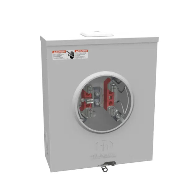 U7043-XL-TG-KK-IL-5T9W - 5 Term RNGLS SML CLS PLT Triplex GND HRN Byps 7-16 In Ko LCK Prov 5 Term 9 Oclock Pos With Wire Milbank