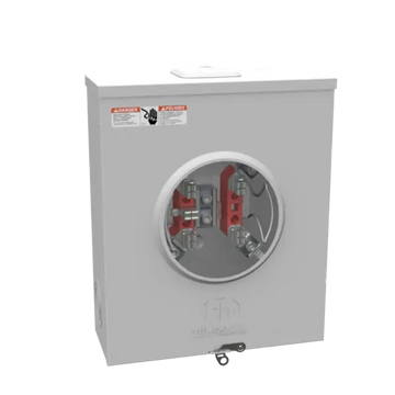 U7043-XL-TG-KK-IL-5T9W - 5 Term RNGLS SML CLS PLT Triplex GND HRN Byps 7-16 In Ko LCK Prov 5 Term 9 Oclock Pos With Wire Milbank