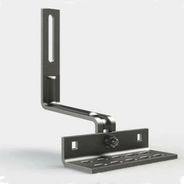 Unirac Solarhook Universal: Stainless Steel Hook for Low to Med wind / Snow (Priced as 1 pc) Unirac