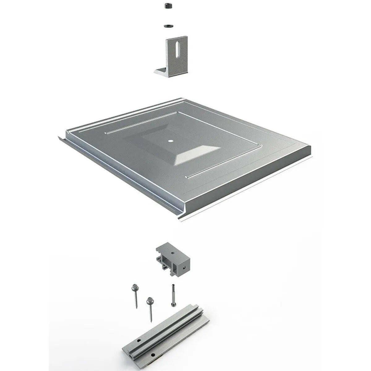 Unirac Flashkit TR Flat-Tile Mill (priced as 1 Pc) Unirac