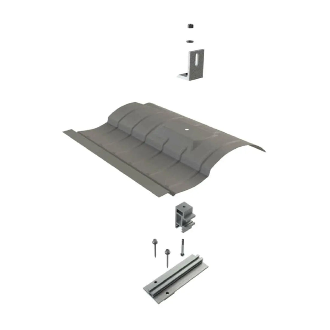 Unirac Flashkit TR Span-Tile Charcoal (Priced as 1 pc) Unirac
