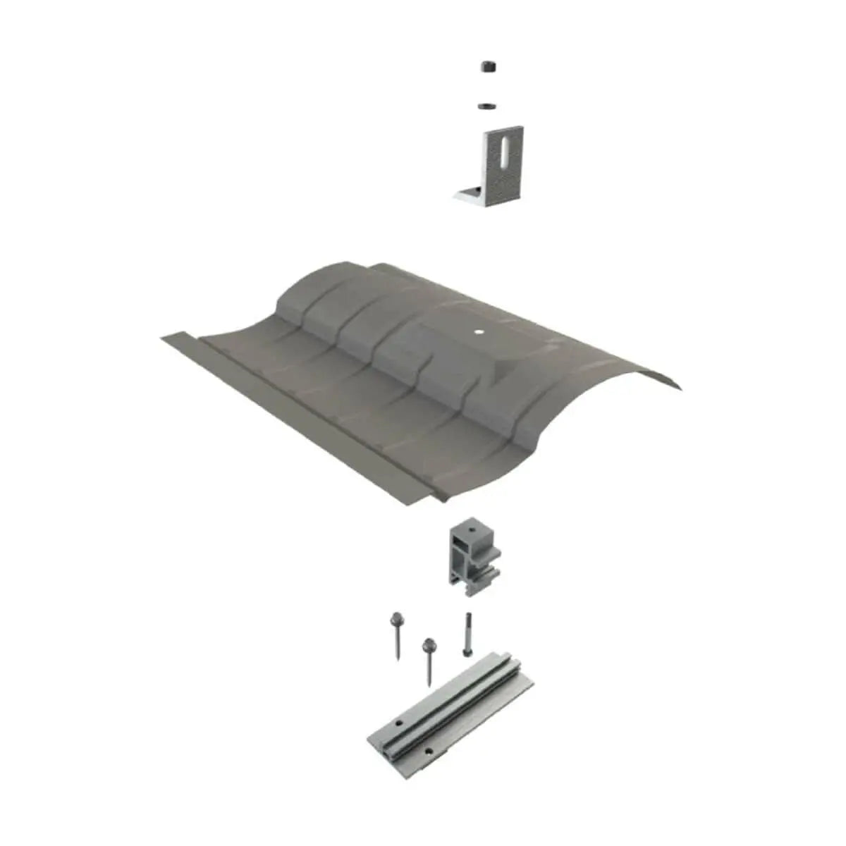 Unirac Flashkit TR Span-Tile Charcoal (Priced as 1 pc) Unirac