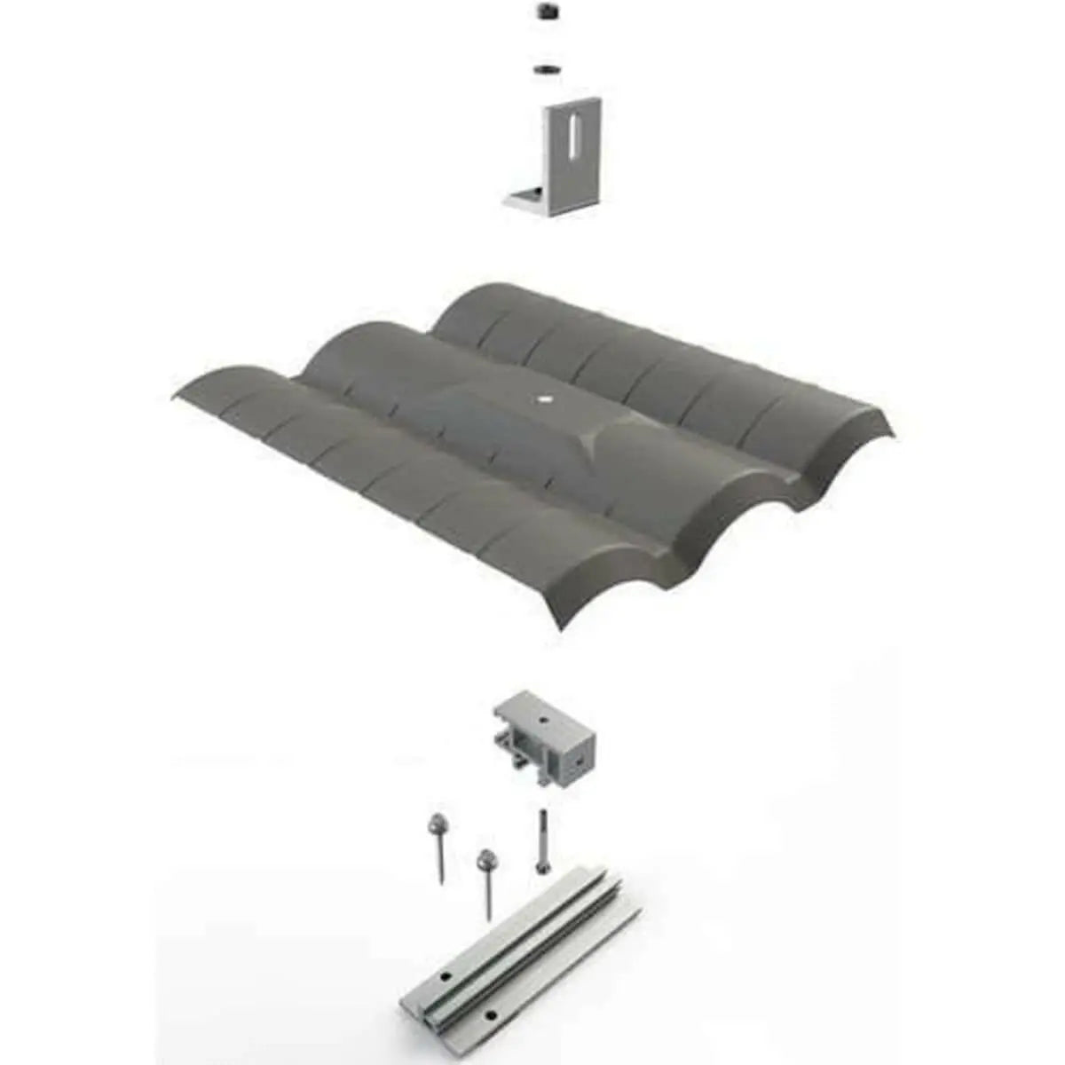 Unirac Flashkit TR W-Tile Charcoal (Priced as 1 pc) Unirac