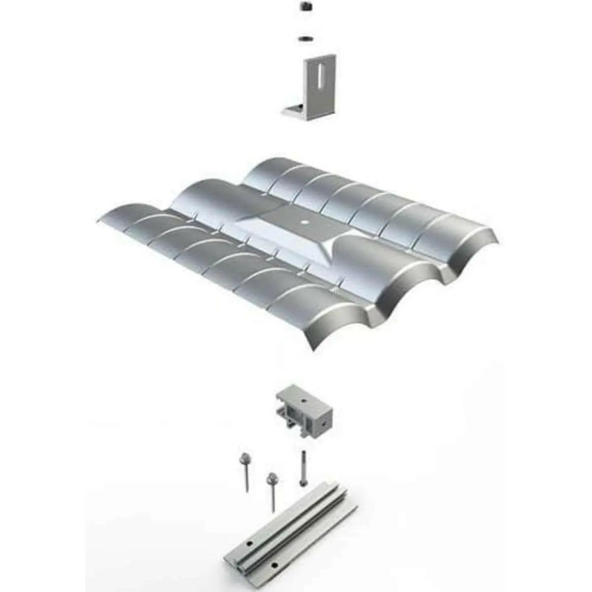 Unirac Flashkit TR W-Tile Mill (Priced as pack of 10 pc) Unirac