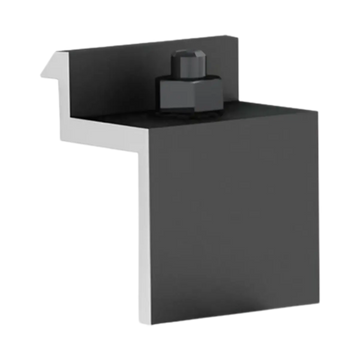 Unirac SolarMount® Dark Anodized Preassembled End Clamp - 20/Pack.